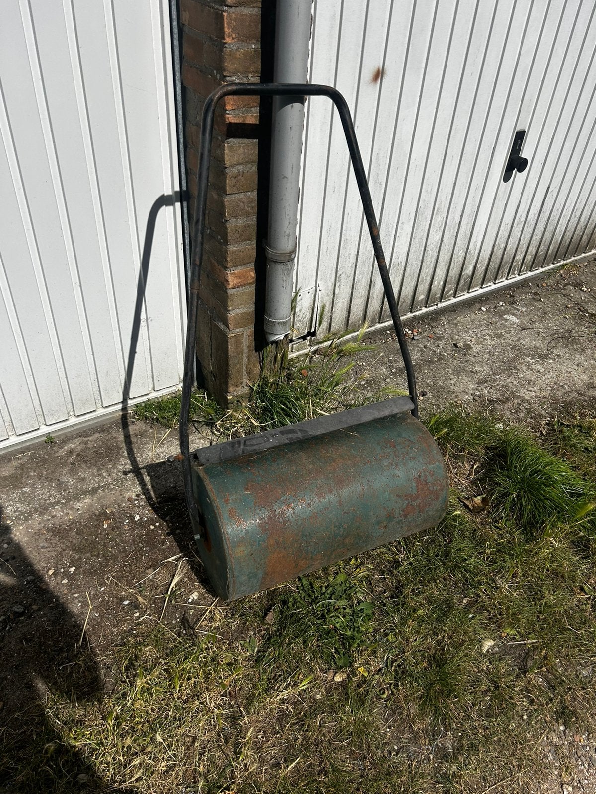 Roller voor grasmatten, Ophalen, Gebruikt