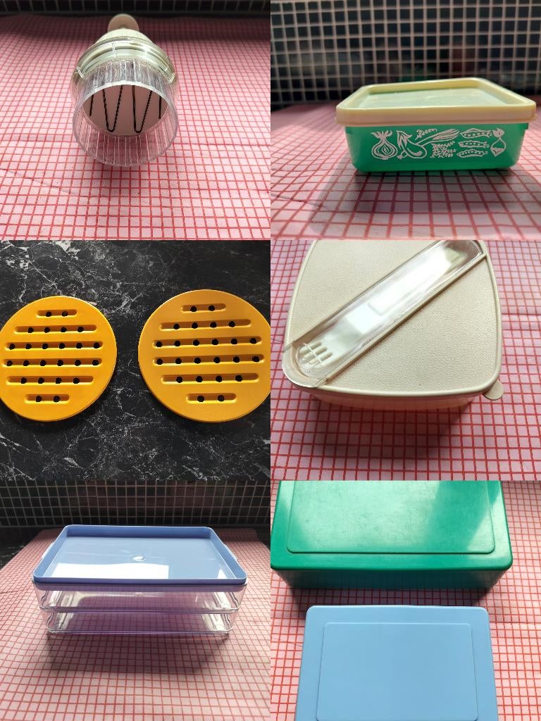 Grote set retro / vintage keukengerei jaren '70 & '80, Verzamelen, Retro, Ophalen, Huis en Inrichting