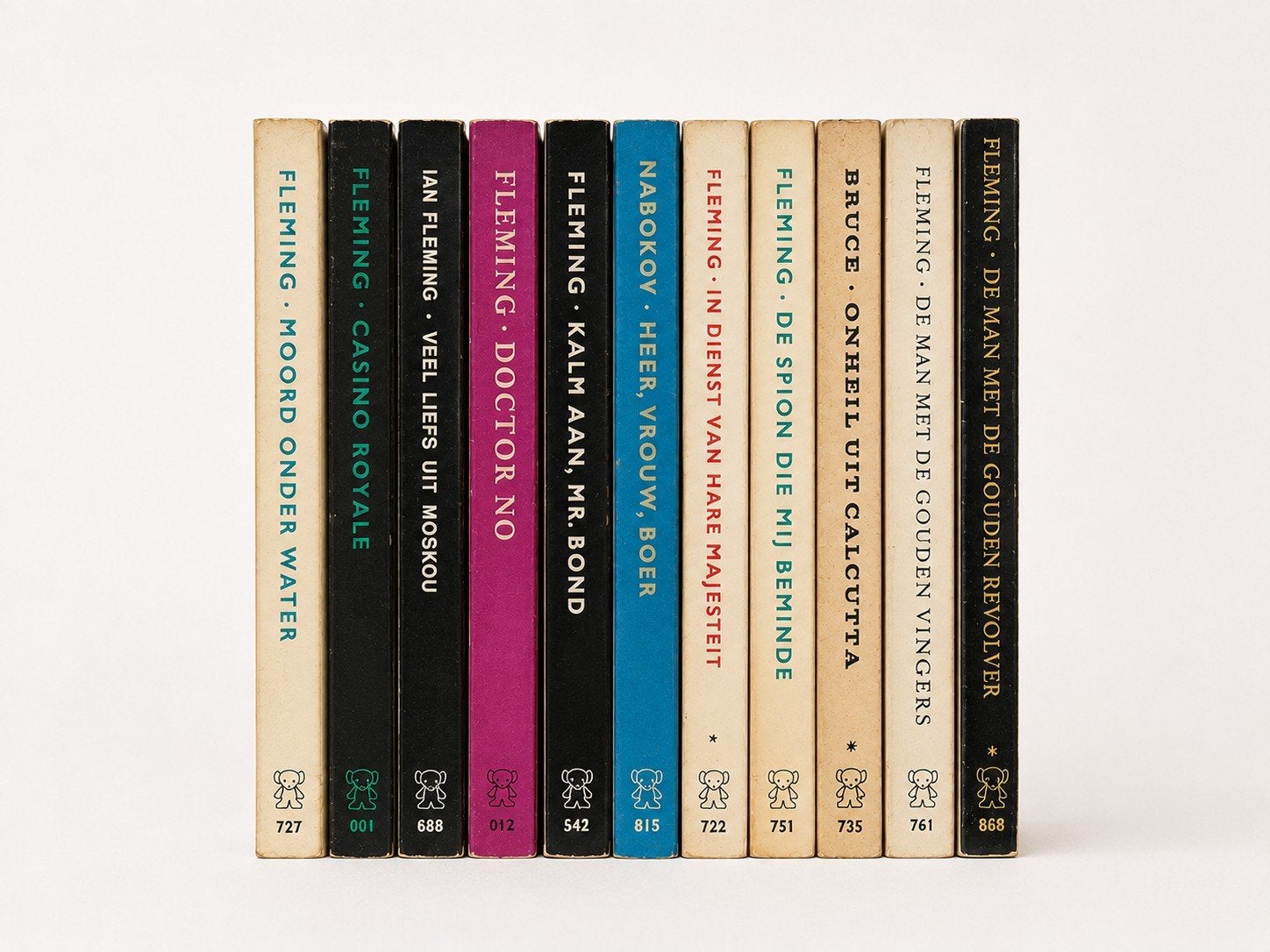 Ian Fleming James Bond Boeken Collectie (10 stuks), Boeken, Ophalen, Gelezen, Ian flemming