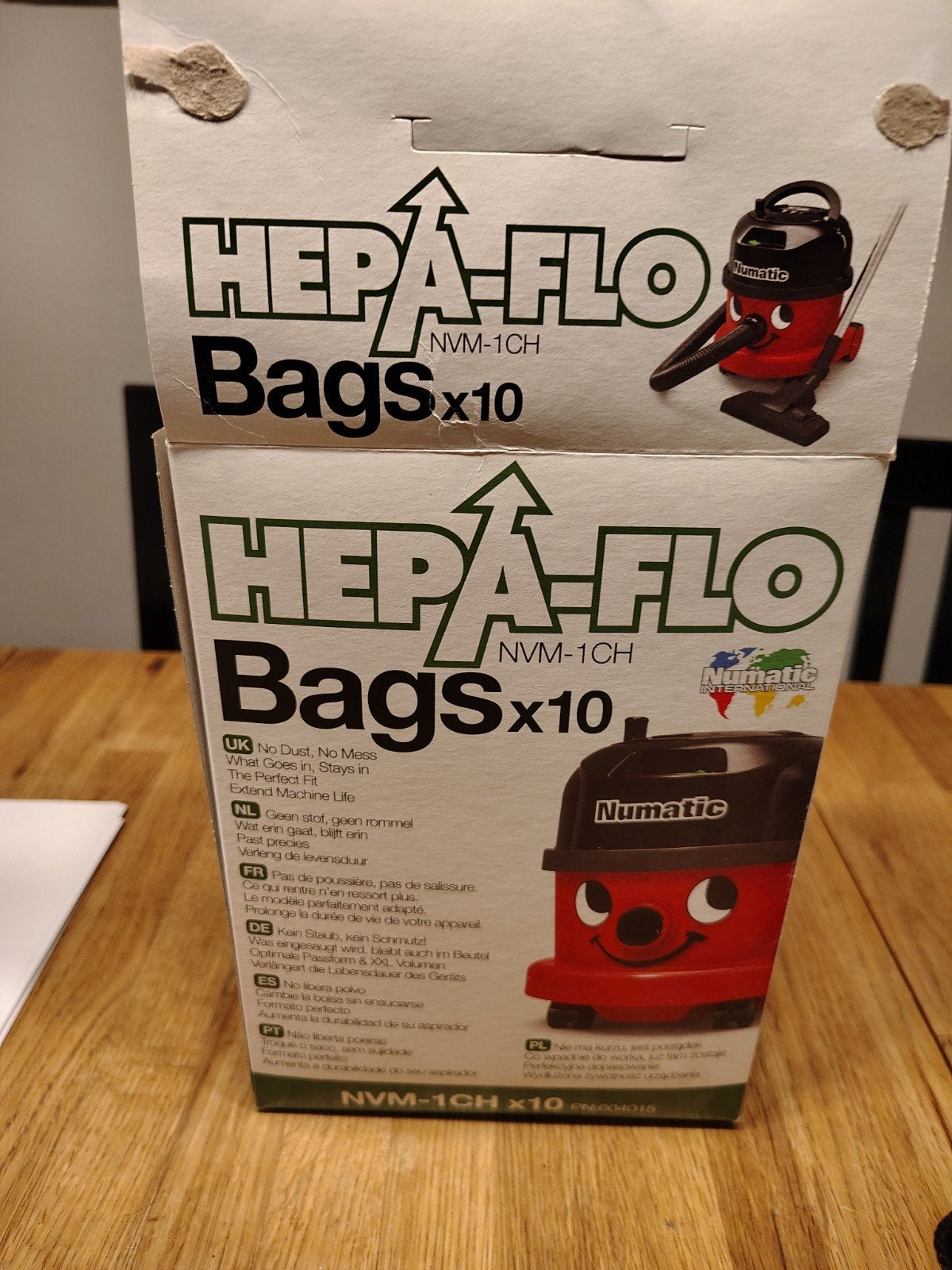 gratis ophalen Numatic Henry Stofzuigerzakken, Witgoed en Apparatuur, Inclusief accessoires, Numatic, Overige typen, Nieuw