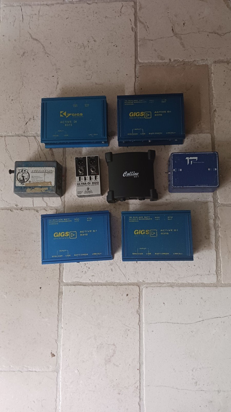 8 Direct Inputs voor Keyboards,Basgitaar enz., Muziek en Instrumenten, Ophalen of Verzenden