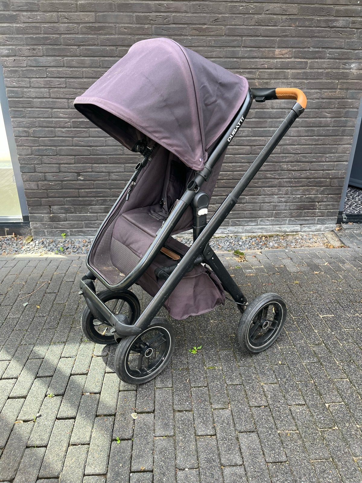 Dubatti 3-in-1 Combiwagen met adapters en voetenzak, Kinderen en Baby's, Kinderwagens en Combinaties, Overige merken, Gebruikt