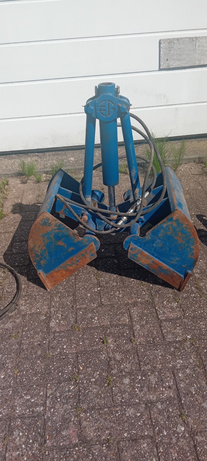 Eurograb Knijper voor minigraver, Ophalen, Grondbewerking