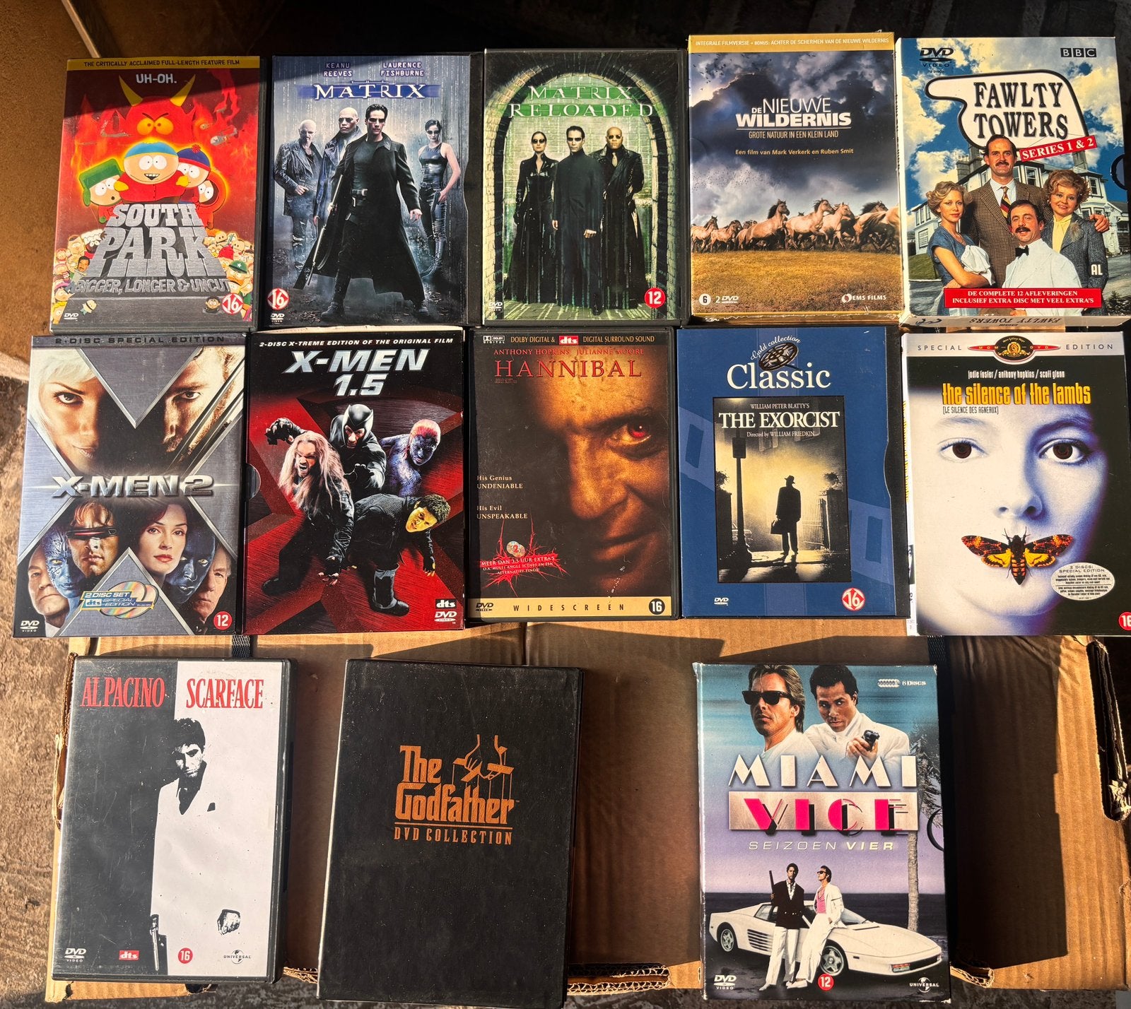 Diverse DVD Collectie: Films en Series, Cd's en Dvd's, Vanaf 16 jaar, Nederlands, Ophalen of Verzenden, Inclusief doosje