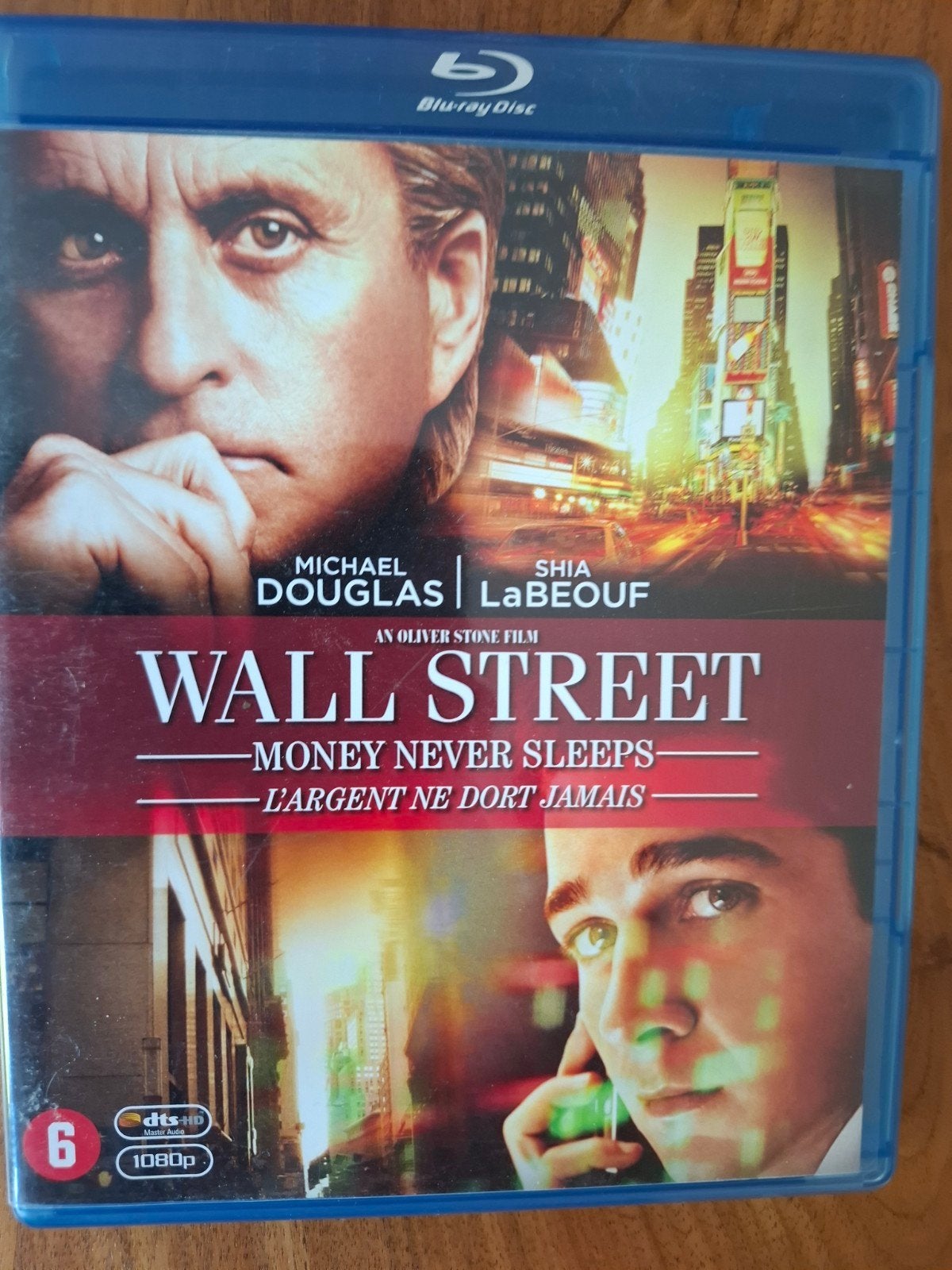 Wall street bluray, Ophalen of Verzenden, Zo goed als nieuw, Actie