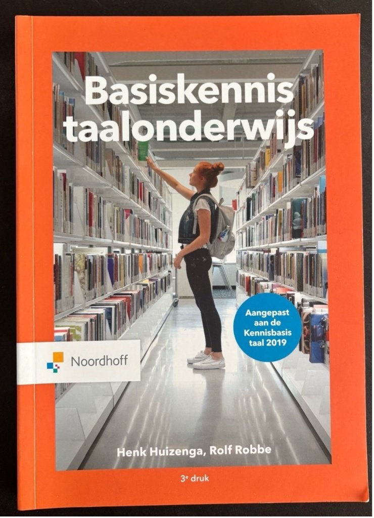 PABO Basiskennis Taalonderwijs 9789001745363, Ophalen, Alpha, Zo goed als nieuw, HBO
