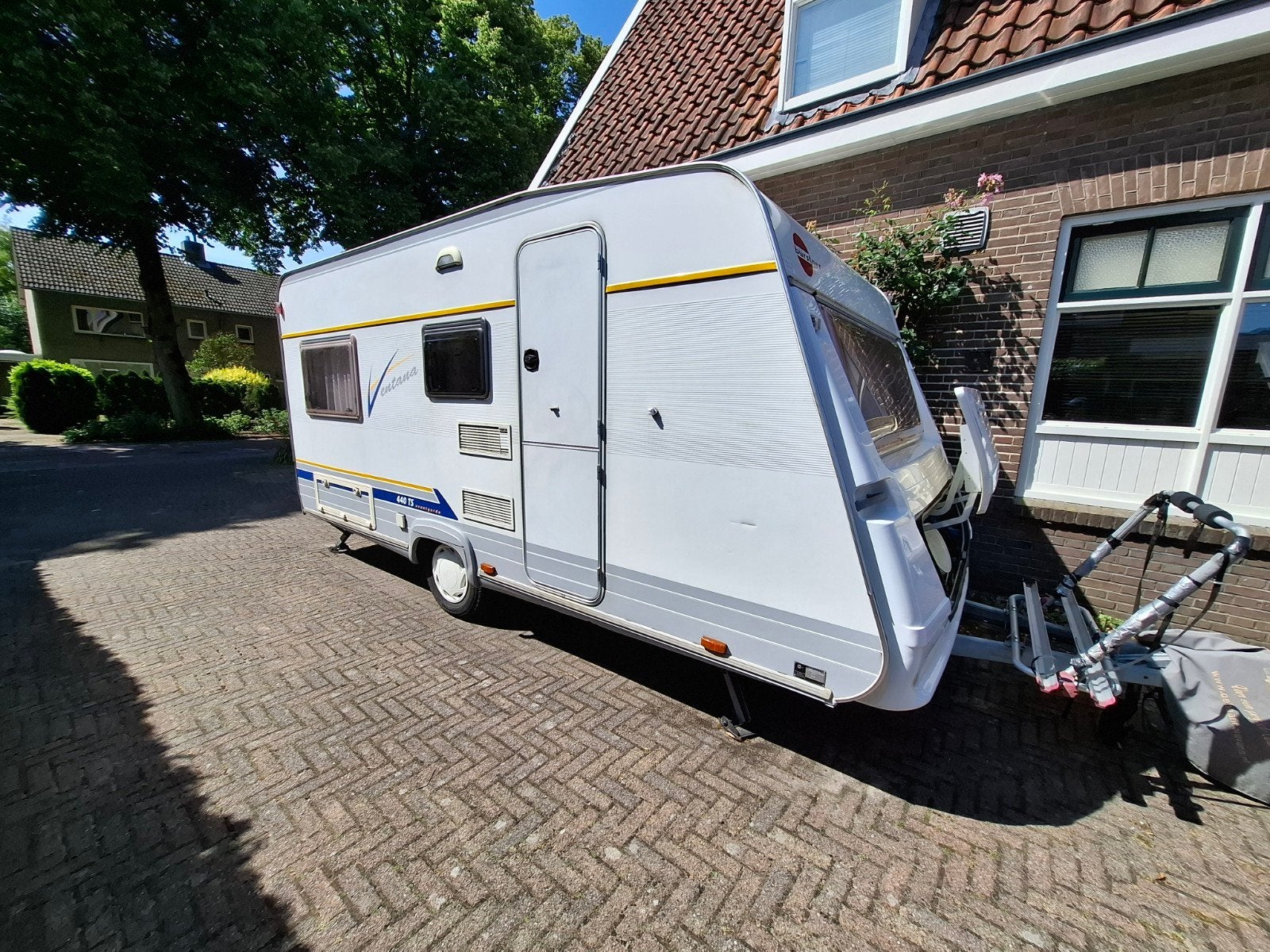 Burstner Ventana 440 TS Avantgarde, Caravans en Kamperen, Caravans, Vast bed, 750 - 1000 kg, Particulier, Tot en met 4