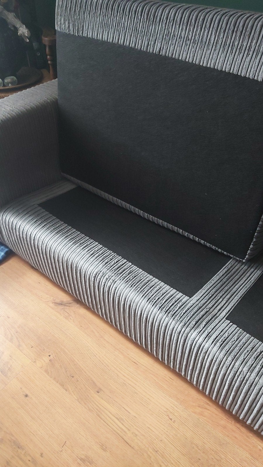 Te koop 2 1/2  zits bank., Ophalen, Gebruikt, Driepersoons, 75 tot 100 cm