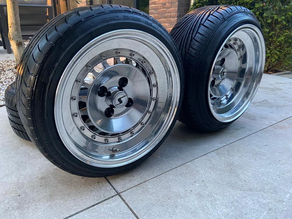 Schmidt TH-Line 14inch 3-delige velgen – unieke set!, Ophalen, 14 inch, Gebruikt, Banden en Velgen