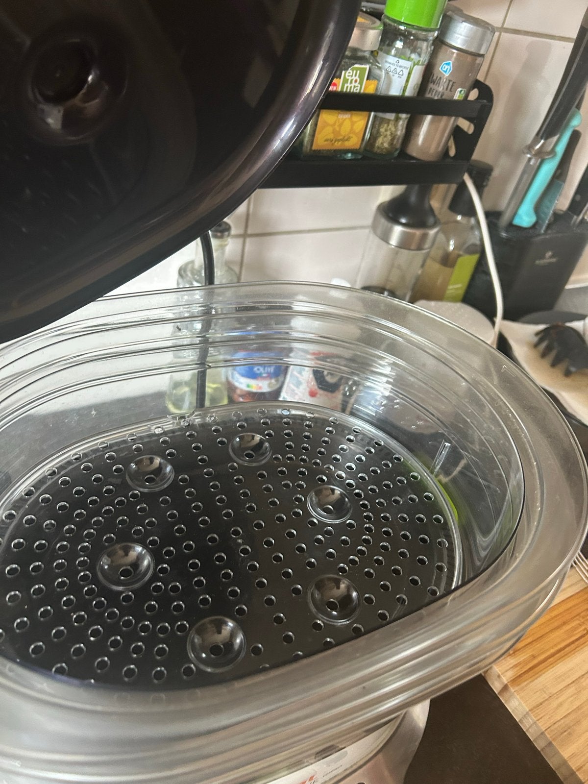 Tefal Vitacuisine Compact Stoomkoker, Ophalen of Verzenden, Gebruikt, Stoomreiniger