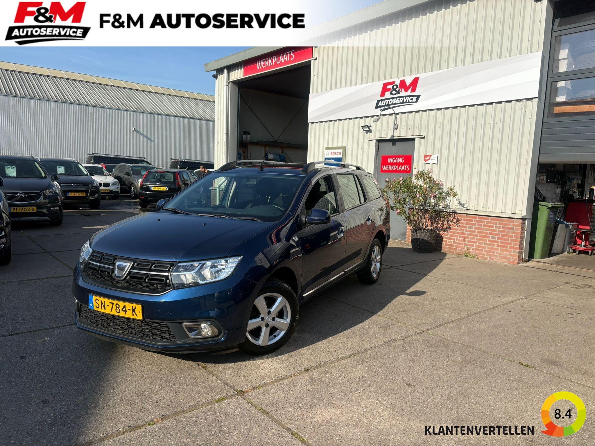 Dacia Logan MCV 0.9 TCe Bi-Fuel Ambiance Airco, cruise, pdc, Auto's, Dacia, Voorwielaandrijving, 898 cc, Stof, Gebruikt
