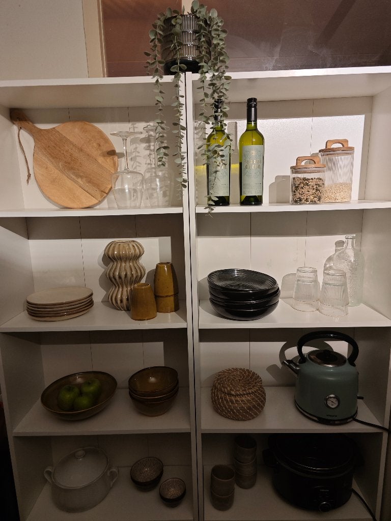 Witte open Ikea kast, Ophalen, Gebruikt