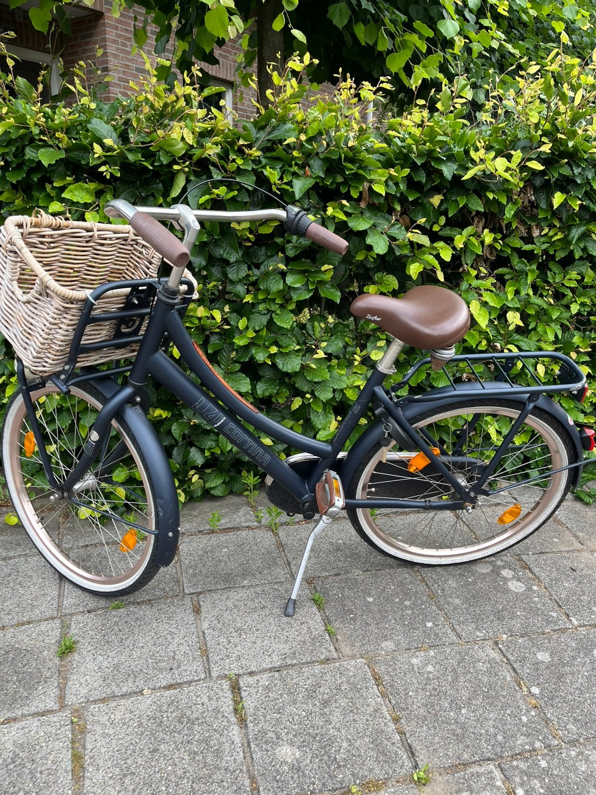 Cortina meiden transportfiets 24 inch, Ophalen, Gebruikt, Terugtraprem, 20 inch of meer