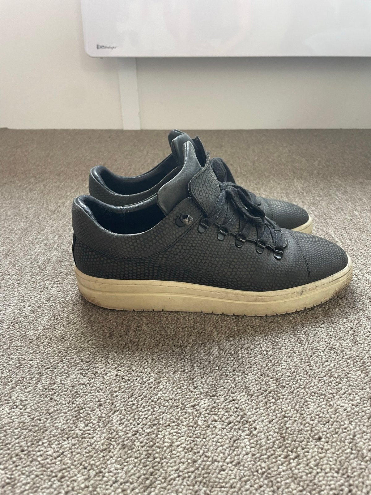 Nubikk sneakers maat 39, Verzenden, Gedragen, Zwart, Sneakers of Gympen