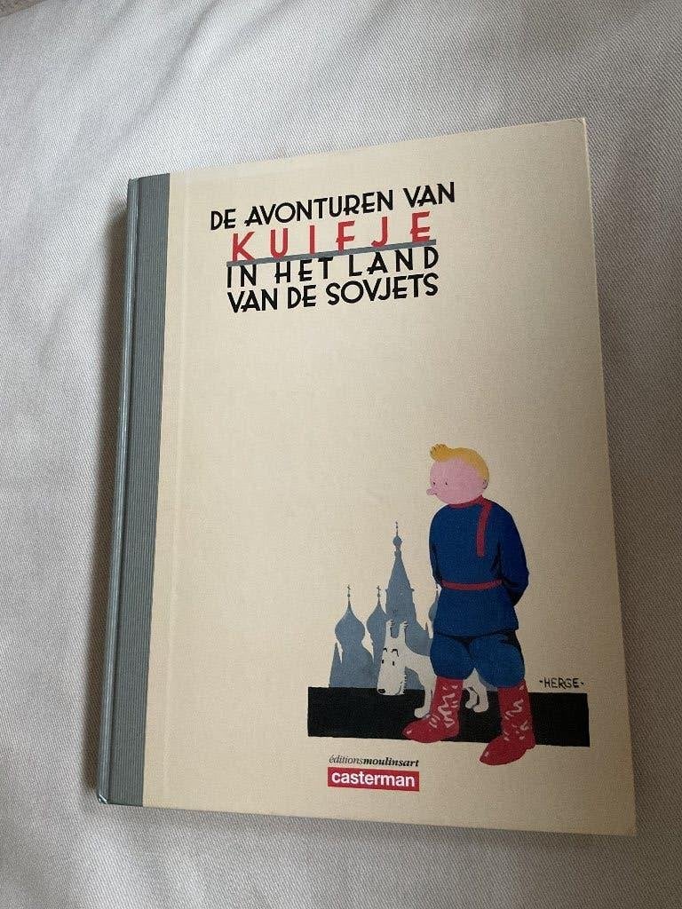 Kuifje in het land van de Sovjets (kleur), Eén stripboek, Ophalen of Verzenden, Zo goed als nieuw, Herge