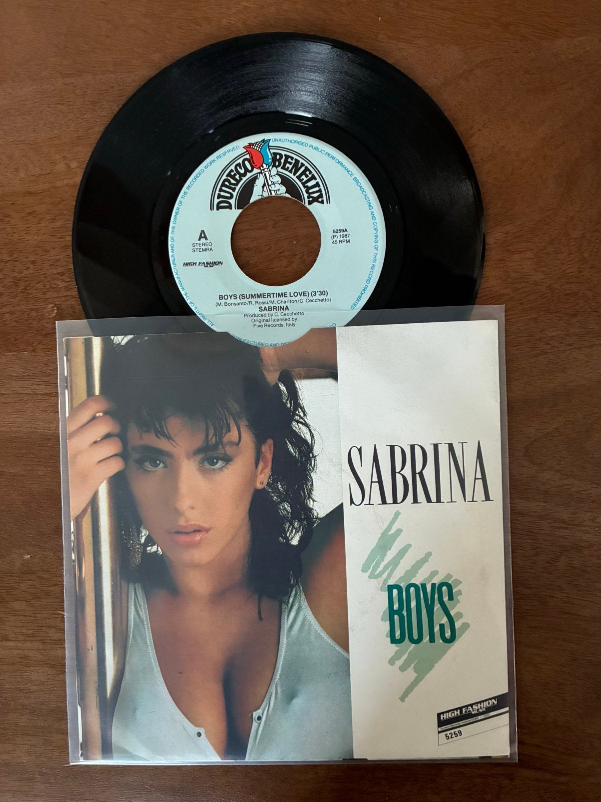 Sabrina - Boys, Cd's en Dvd's, Ophalen of Verzenden, 7 inch