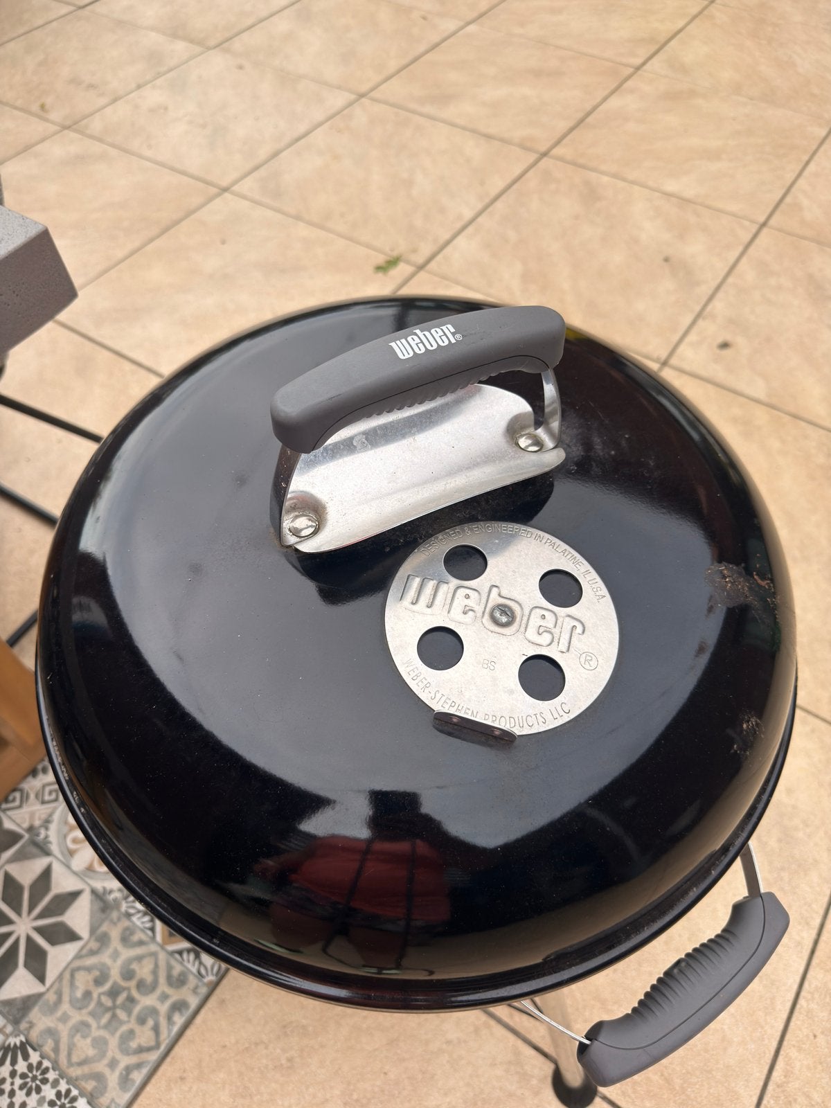 Weber BBQ met accessoires, Ophalen, Gebruikt