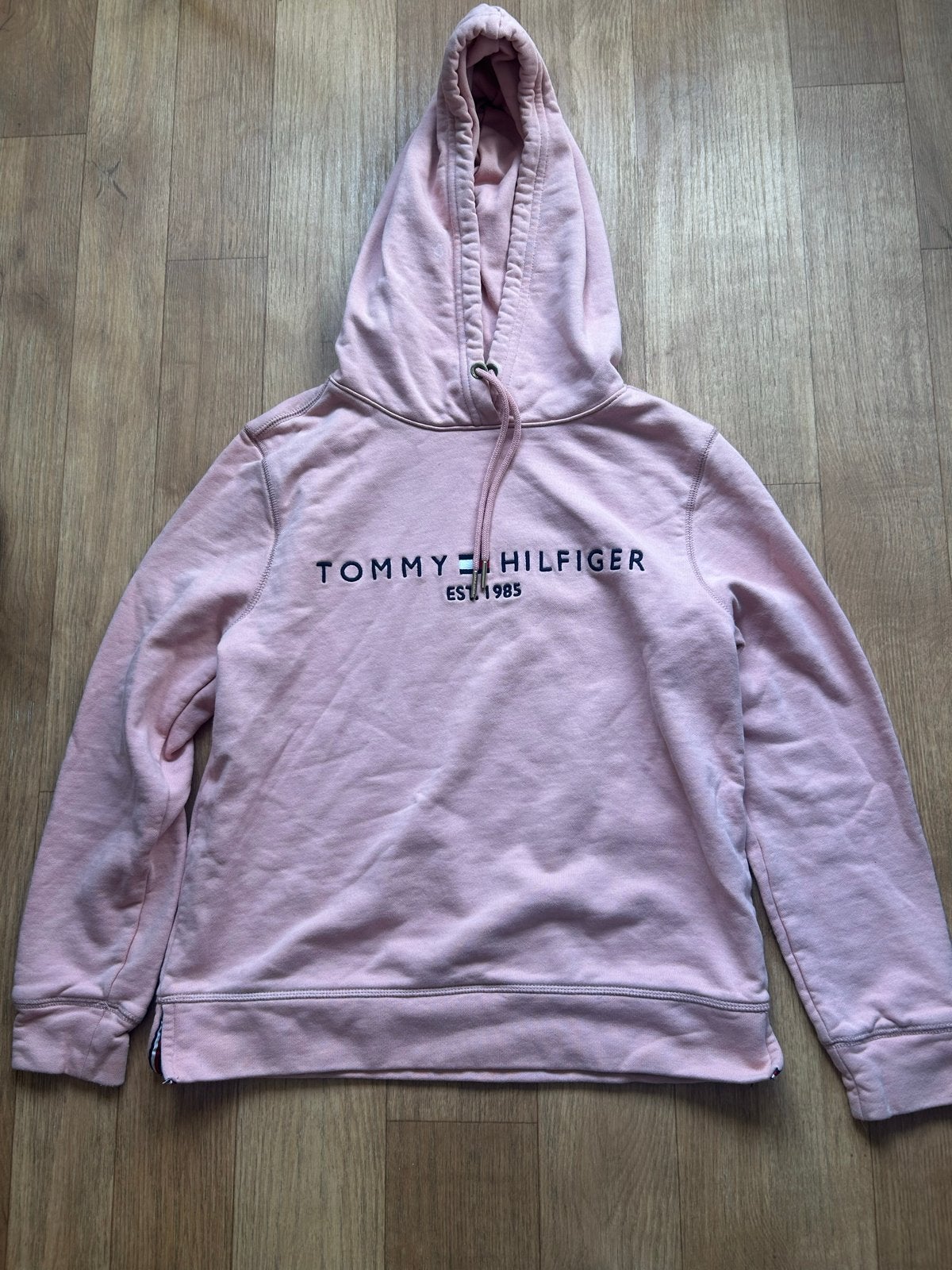 Tommy Hilfiger hoodie roze maat S, Ophalen of Verzenden, Zo goed als nieuw, Maat 36 (S), Roze