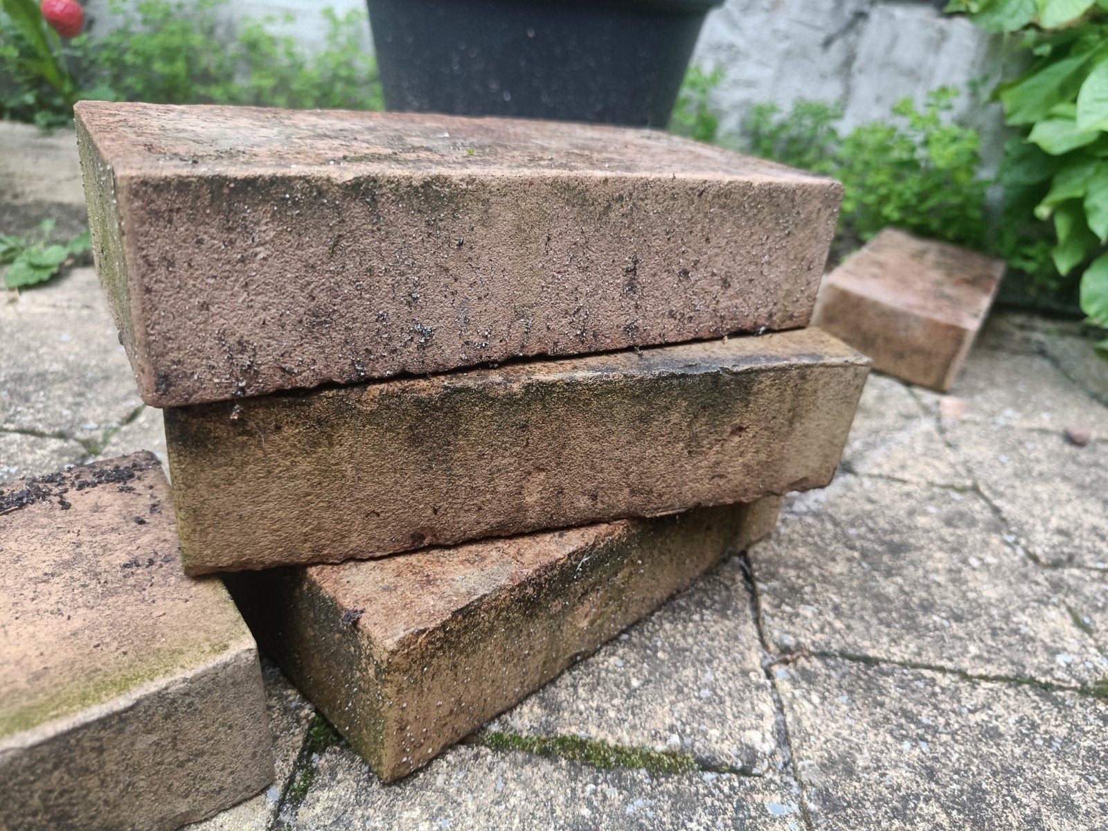 Gebruikte bakstenen voor tuin of project, Ophalen, Gebruikt, Bakstenen