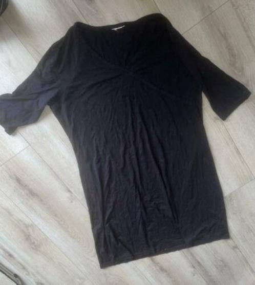 Lange zwarte jurk jurkje zwart 52 54 ?, Kleding | Dames, Verzenden, Zo goed als nieuw, Zwart, Jurk