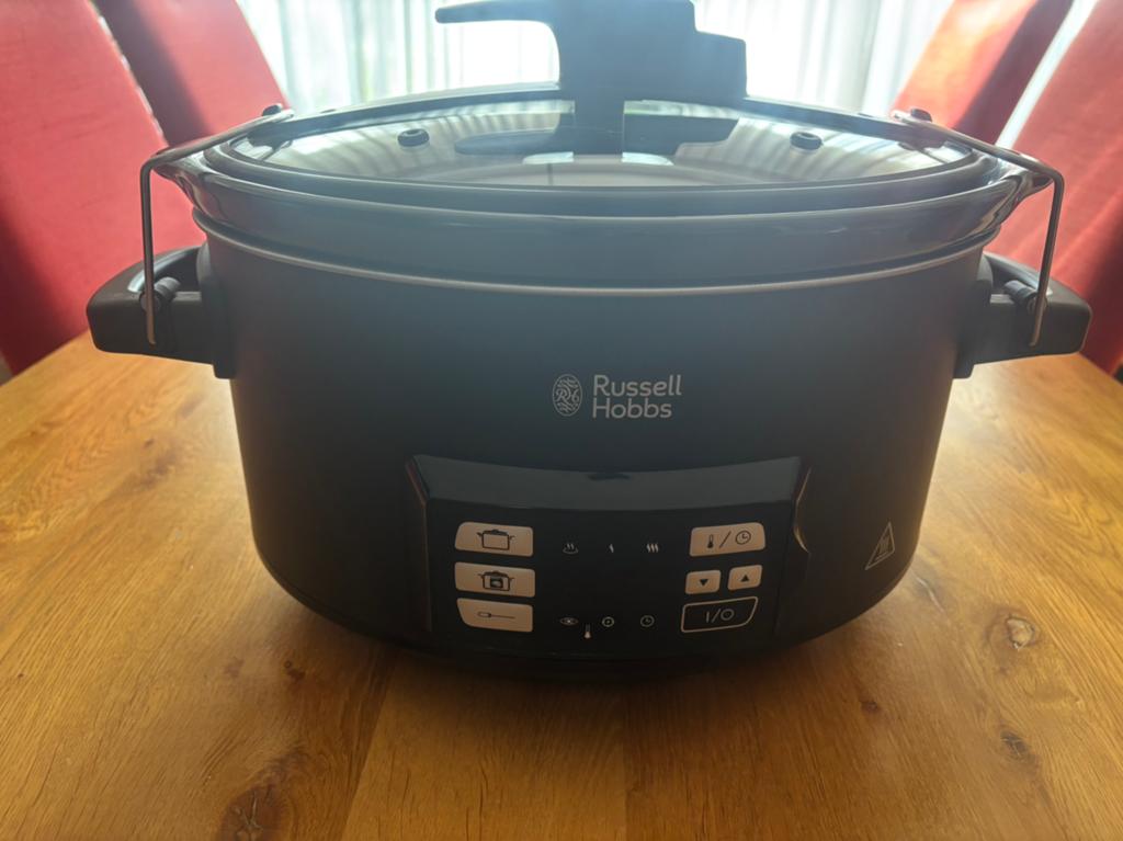 Russell Hobbs Slowcooker - Digitale Slow Cooker, Witgoed en Apparatuur, Slowcookers, Ophalen, Timer, Zo goed als nieuw