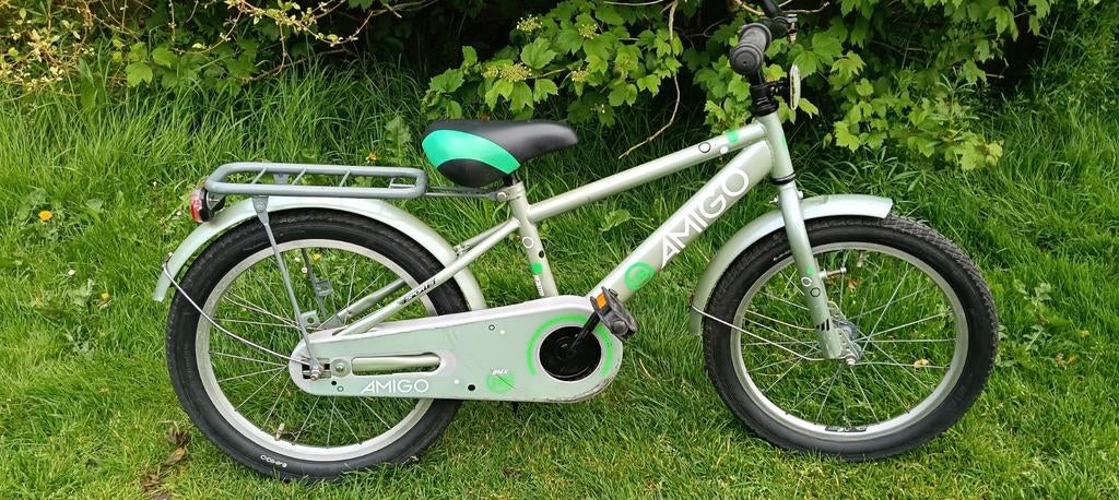 18 inch stoere kinderfiets. Amigo, Ophalen, Zo goed als nieuw, 16 tot 20 inch, Amigo
