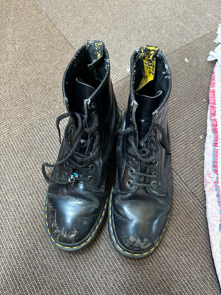 Zwarte Dr. Martens Maat 39, Ophalen, Zwart, Lage of Enkellaarzen, Dr. Martens
