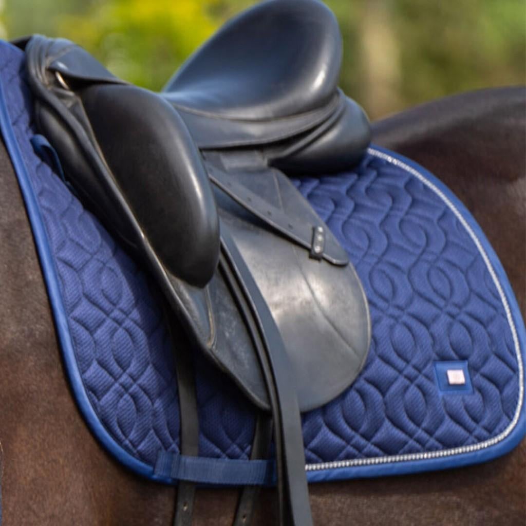 Imperial Riding zadeldek Cloud Dancer navy, Full (L), Ophalen of Verzenden, Nieuw, Zadeldekje