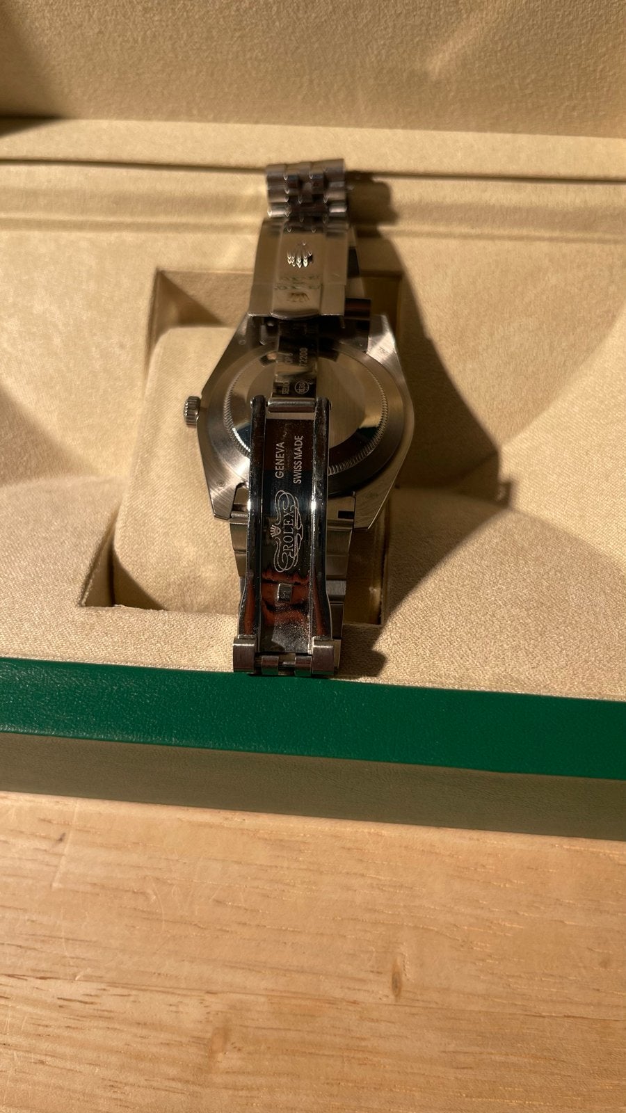 Rolex Datejust 41mm Jubilee - Donkerblauwe wijzerplaat, Polshorloge, Ophalen of Verzenden, Zo goed als nieuw, Rolex