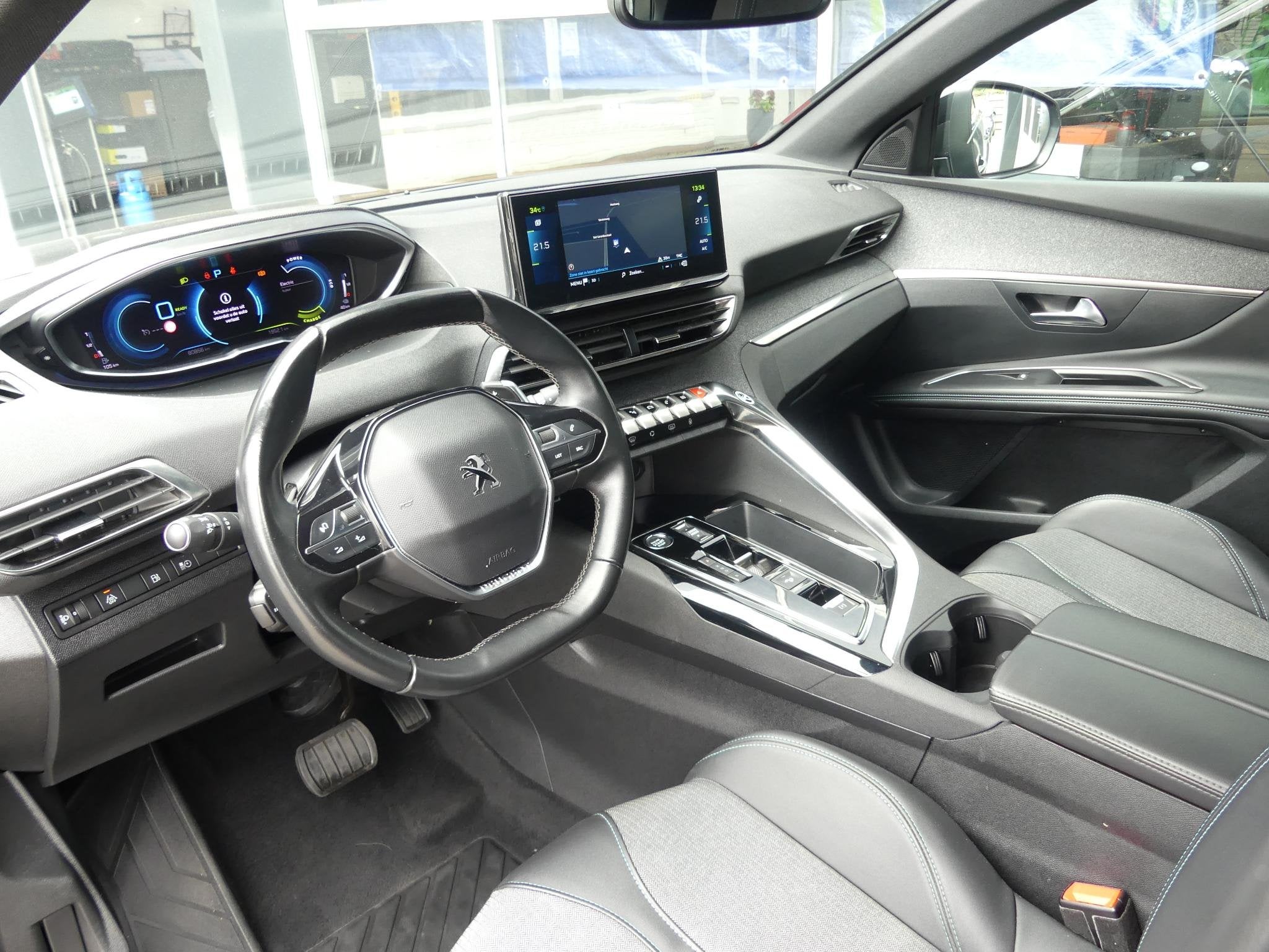 Peugeot 3008 1.6 HYbrid 300 Allure Pack (facelift) *t/m 10de, Auto's, Peugeot, Automaat, Parkeersensor, Gebruikt, 4 cilinders