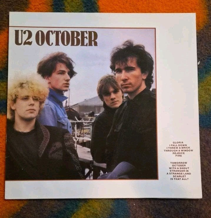 U2 - October LP (1981), LP, Rock, Gebruikt, Ophalen of Verzenden