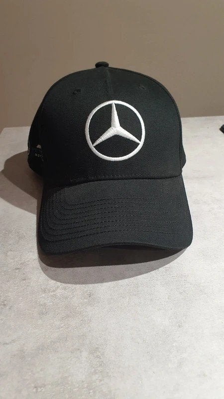 Mercedes AMG Petronas F1 Team Cap 2019 Origineel Zwart, Kleding | Heren, Hoeden en Petten, Ophalen of Verzenden