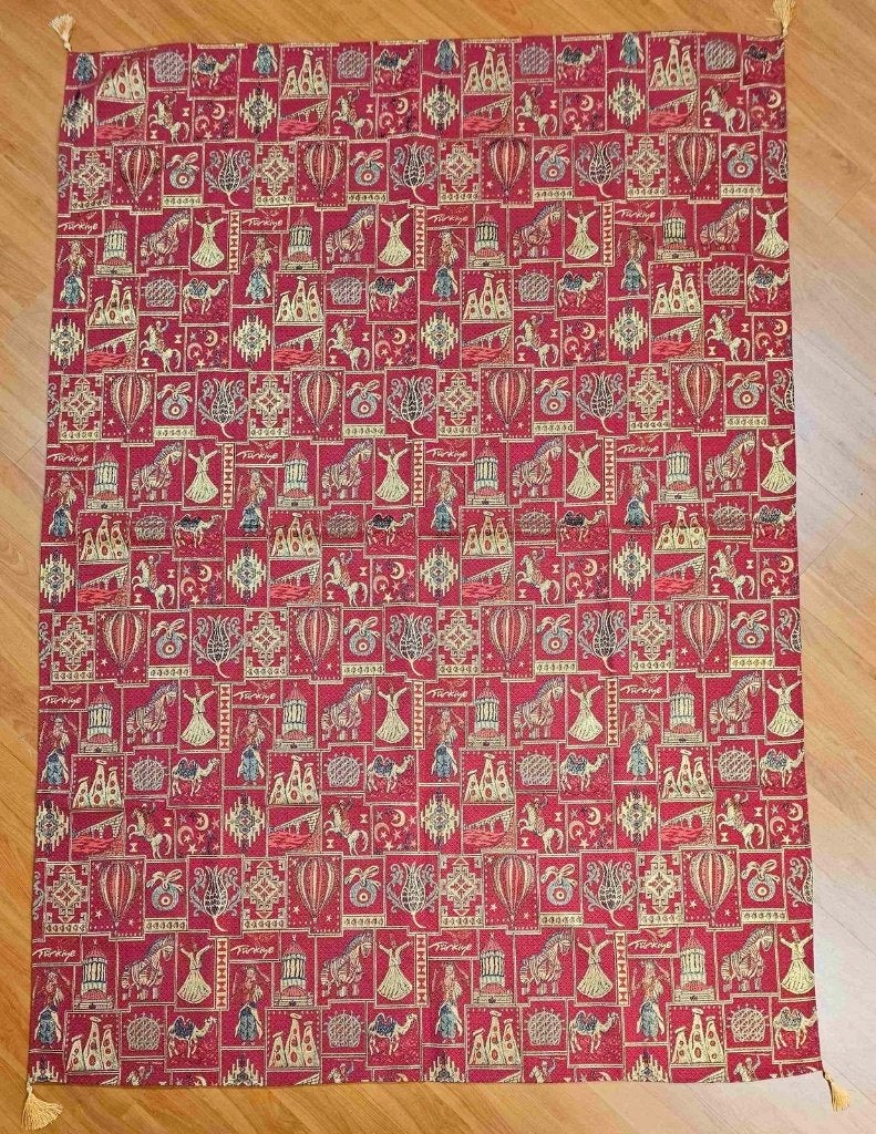 Turks Kleed 195/135 cm, 100 tot 150 cm, Djt@dejuistetoon.eu, Ophalen of Verzenden, Zo goed als nieuw