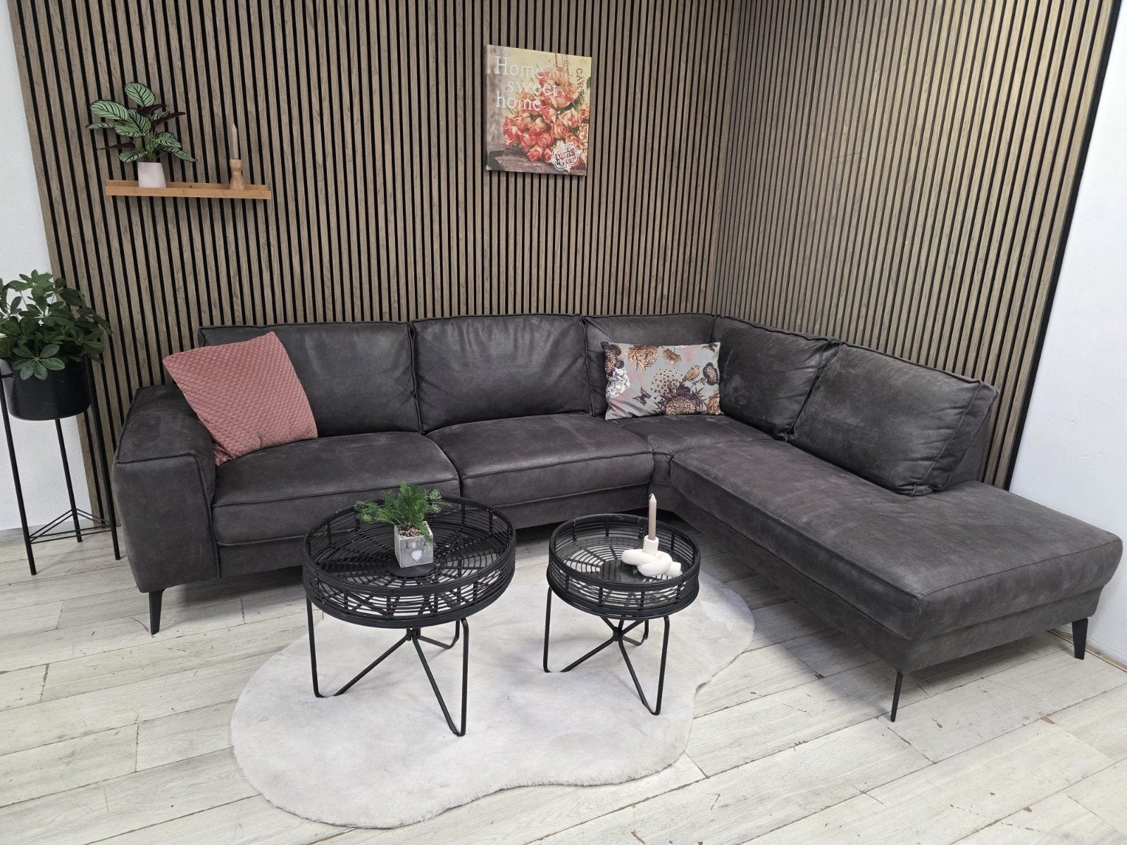 ‼️supermooie luxe hoekbank‼️, Ophalen, 150 cm of meer, Vierpersoons of meer, Stof