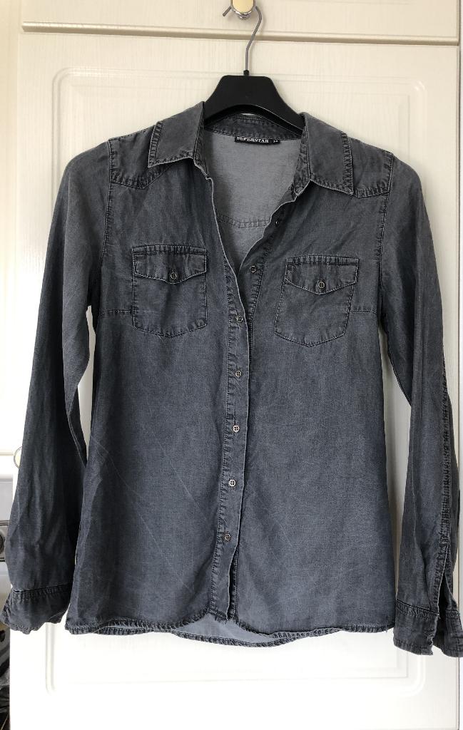 Prachtige blouse van SUPERSTAR (XS), Blauw, Ophalen of Verzenden, Zo goed als nieuw, Maat 34 (XS) of kleiner