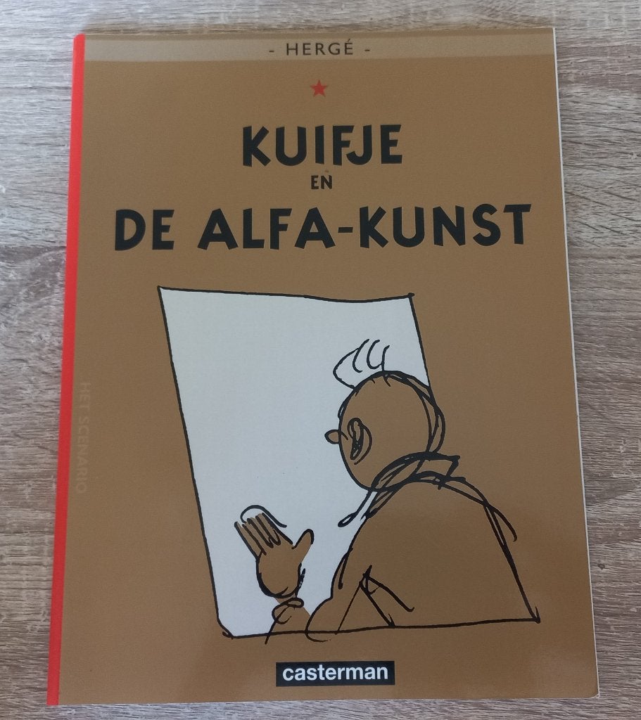 Kuifje en de Alfa-kunst (2004), Gelezen, Eén stripboek, Ophalen of Verzenden, Hergé