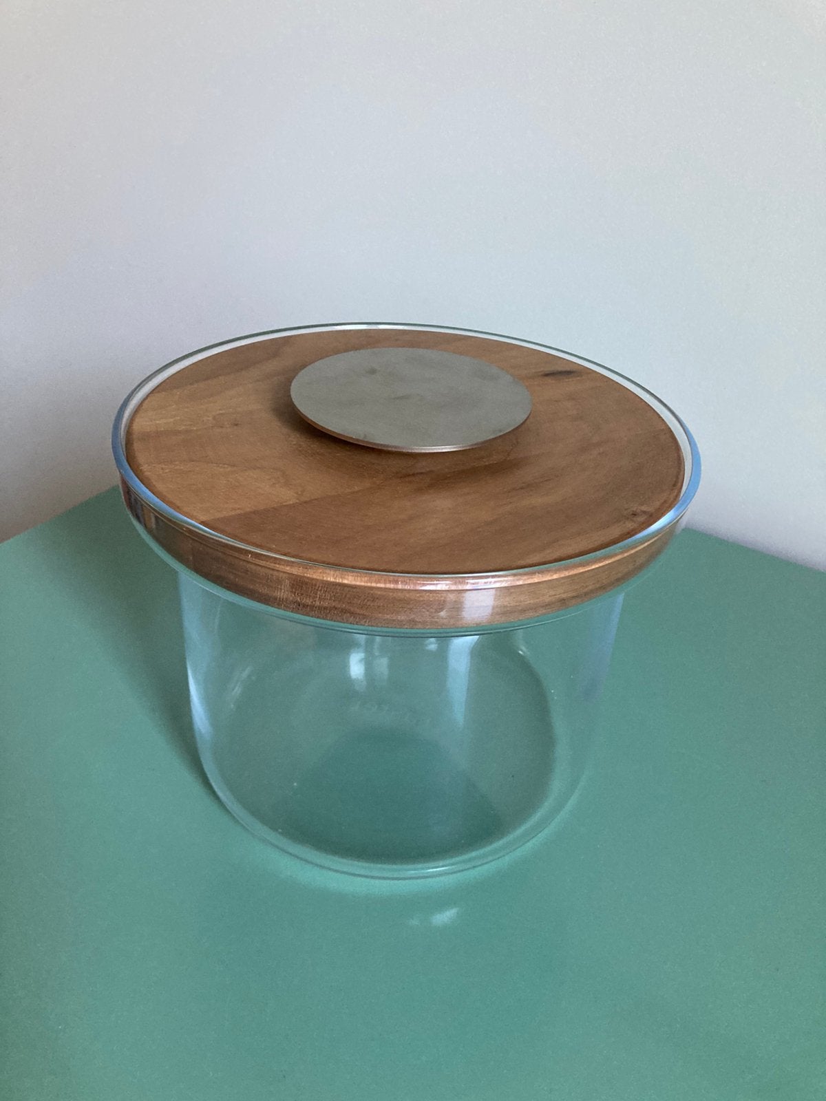 Cra’ster | premium minimalist glass storage jar, Ophalen of Verzenden, Voorraadpot, Natuurlijk materiaal, Zo goed als nieuw