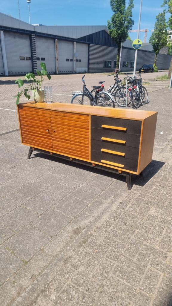 Vintage dressoir jaren 60 mid century, Ophalen, ,, ,, Gas