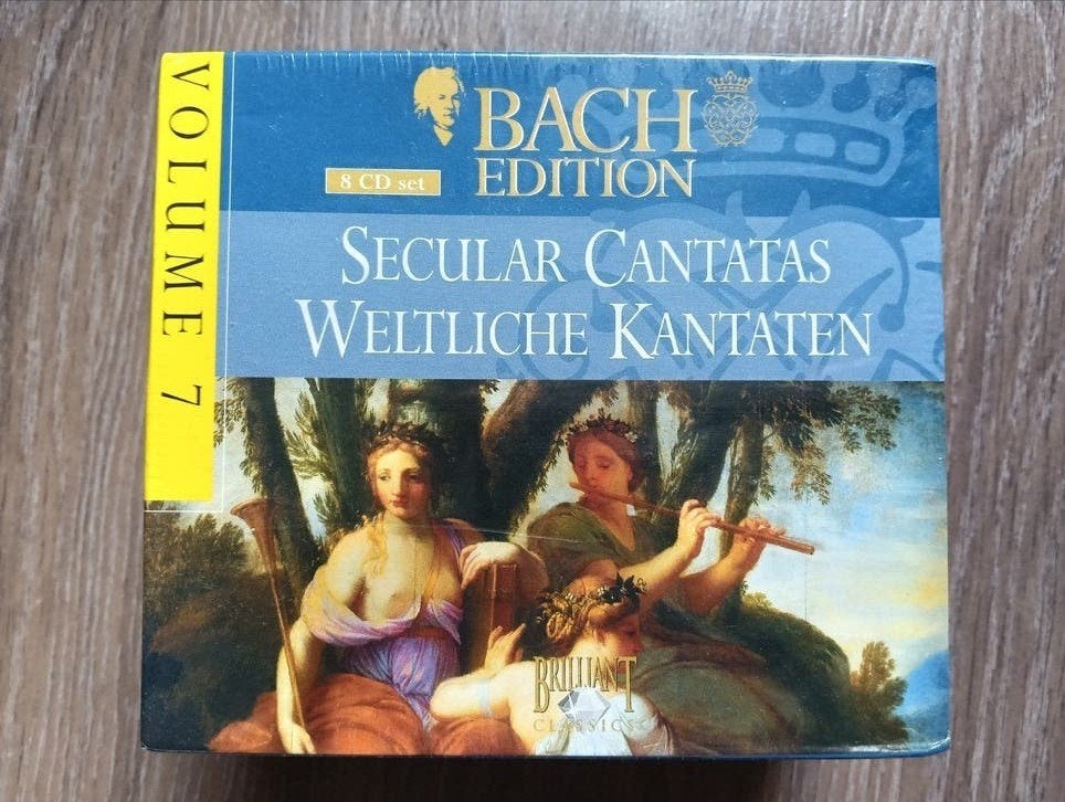 Bach Edition Vol. 7: Secular Cantatas (8 CD Boxset), Cd's en Dvd's, Cd's | Klassiek, Nieuw in verpakking, Vocaal, Barok, Ophalen of Verzenden