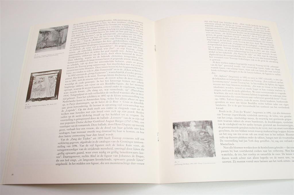 Jan Toorop — Uitgave Haags Gemeentemuseum [1989], Ophalen of Verzenden, Gelezen