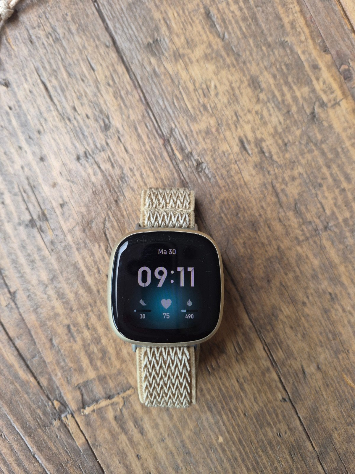 Fitbit Versa 3 Smartwatch + GPS - Zo goed als nieuw, GPS, Ophalen of Verzenden, Zo goed als nieuw, Fitbit