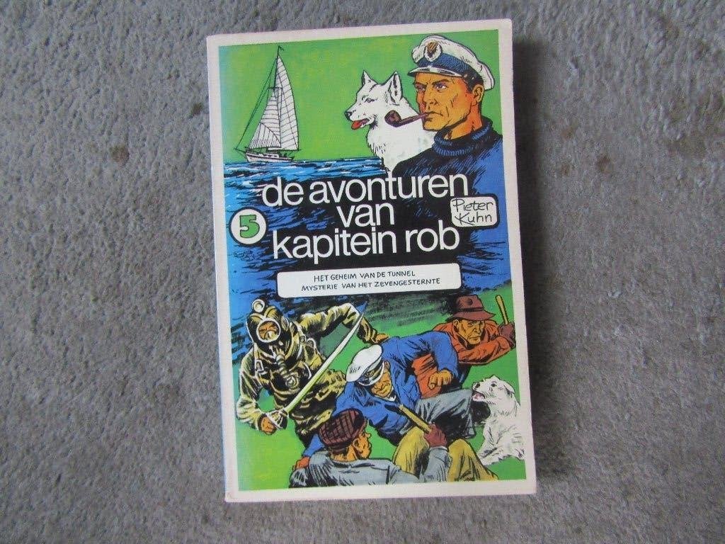Stripboek: Kapitein Rob deel 5, Eén stripboek, Ophalen of Verzenden, Gelezen, Pieter Kuhn