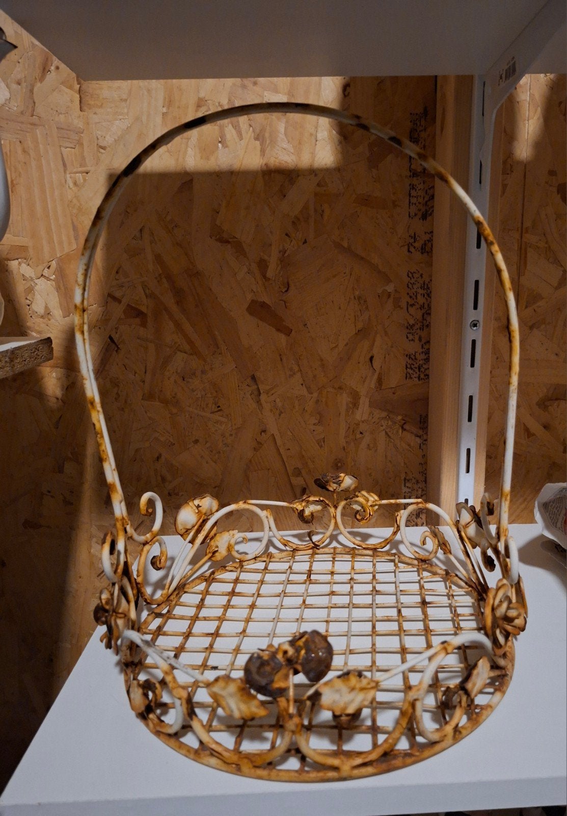 Brocante mand, Ophalen of Verzenden