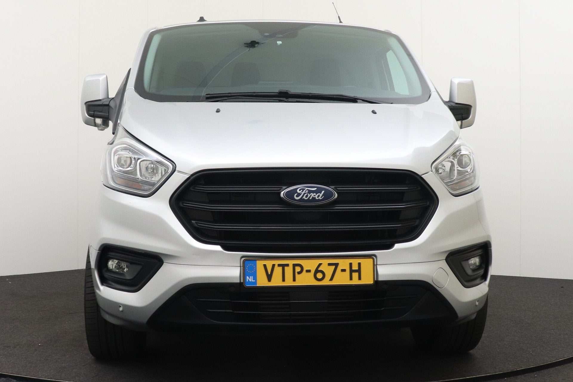 Ford Transit Custom 300 2.0 170 PK Aut. Sport Black-Style L2, Auto's, Stof, 4 cilinders, 2039 kg, Origineel Nederlands
