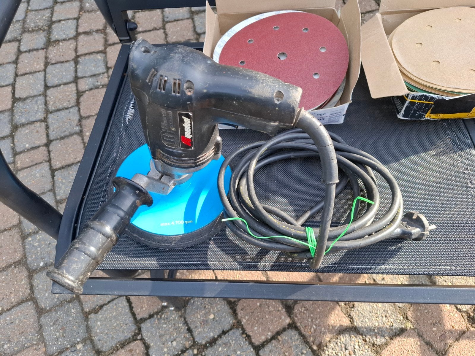 roterende  rupesbol schuur.machine met ongeveer 175, Ophalen, Gebruikt, 1200 watt of meer