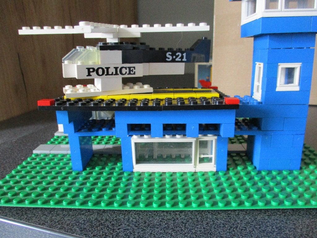 lego setjes 354 Politiehelihaven 621 politie auto, Ophalen of Verzenden, Gebruikt, Complete set, Lego