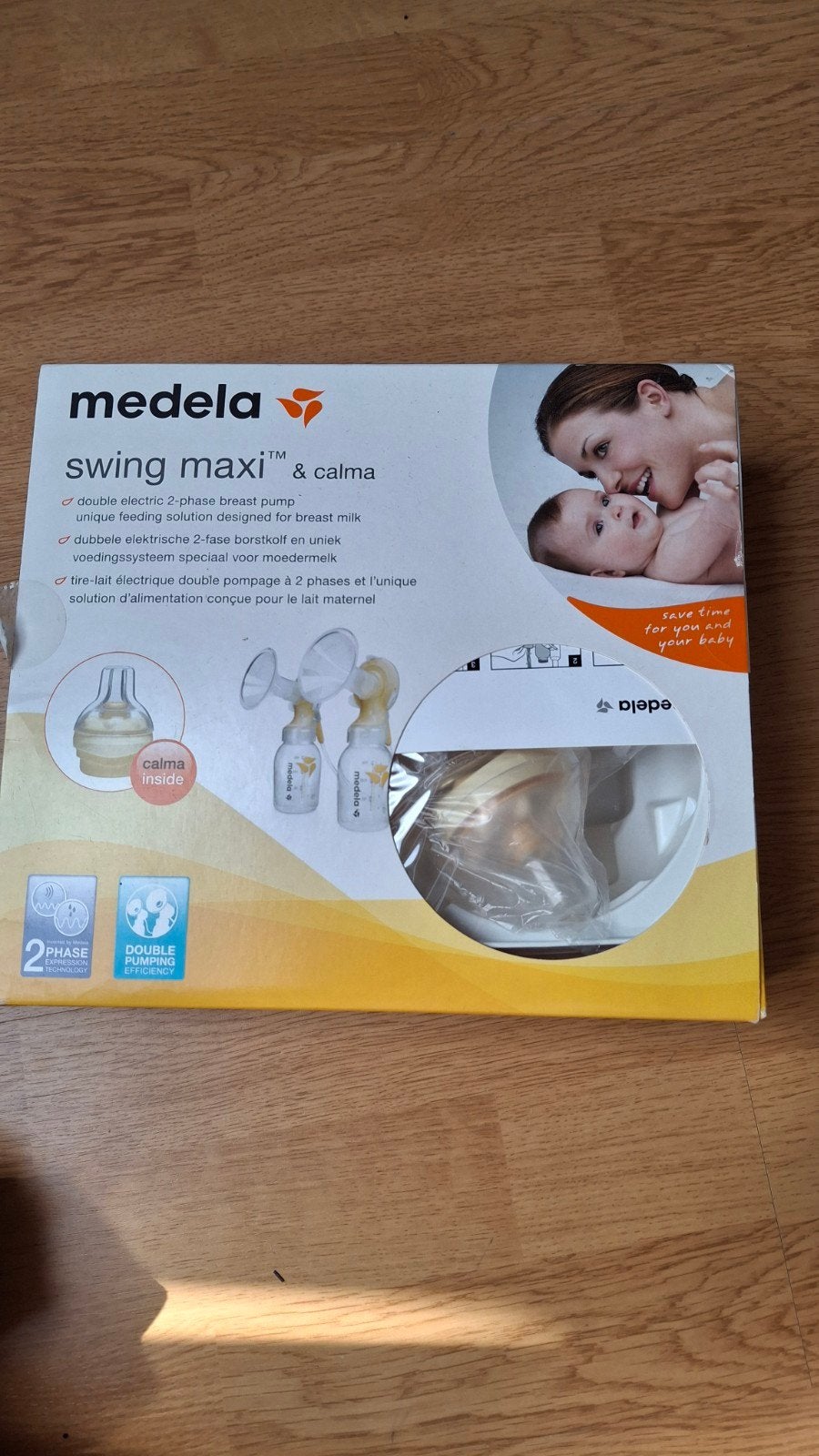 Medela Swing Maxi & Calma dubbele elektrische borstkolf, Ophalen, Dubbelzijdig, Medela, Borstkolf