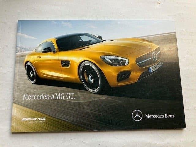 Mercedes-  AMG GT   Brochure   2015   -   Nederlands, Ophalen of Verzenden, Zo goed als nieuw, Mercedes