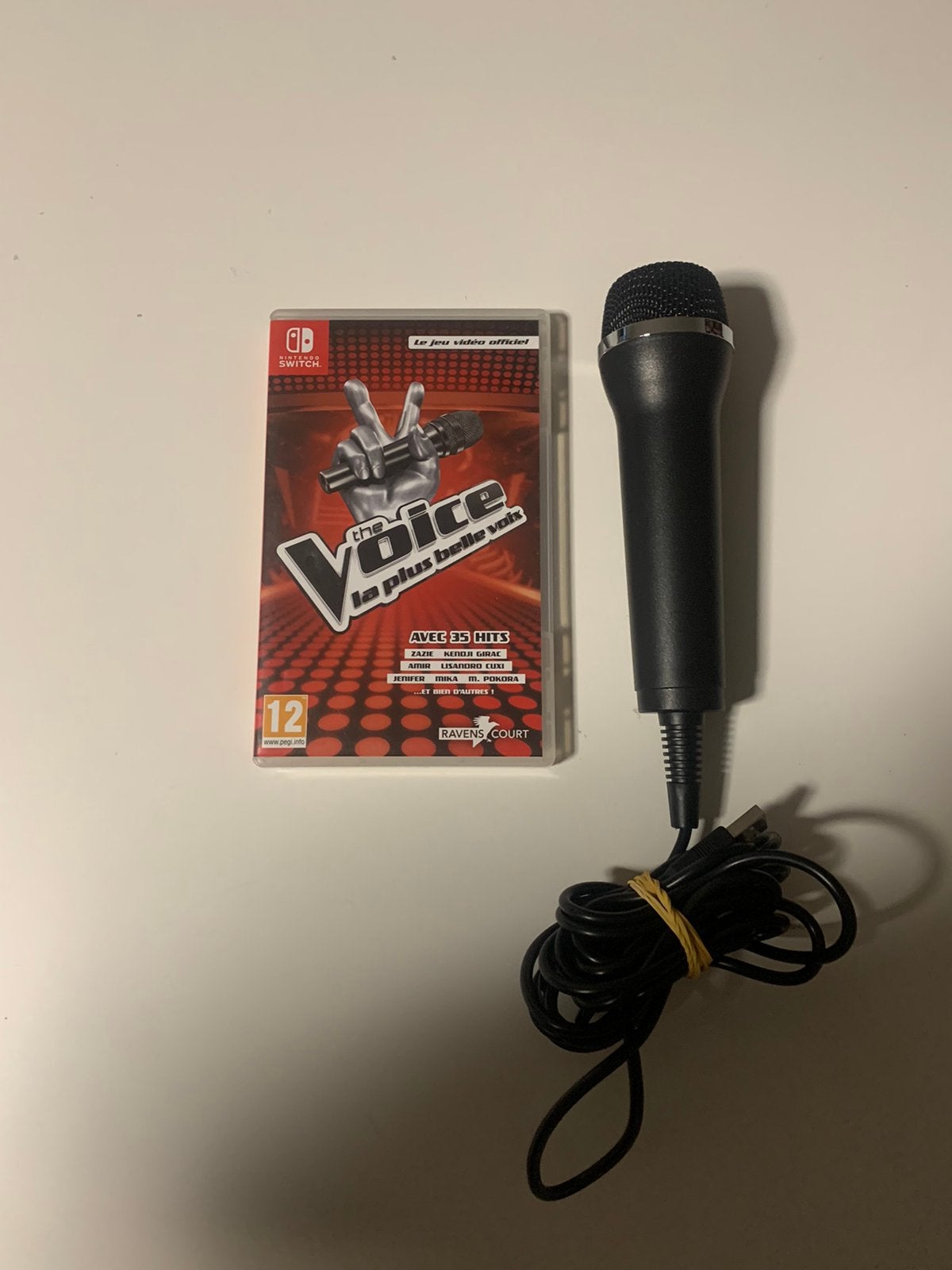 The Voice Game + Microfoon | Nintendo Switch, Muziek, Ophalen of Verzenden, Zo goed als nieuw, 3 spelers of meer