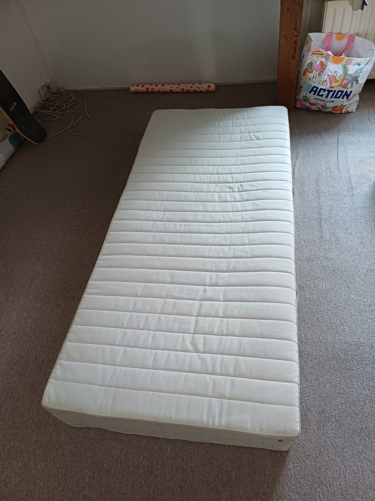 Comfortabel eenpersoons boxspring matras, Huis en Inrichting, Slaapkamer | Matrassen en Bedbodems, Ophalen, 90 cm, Eenpersoons